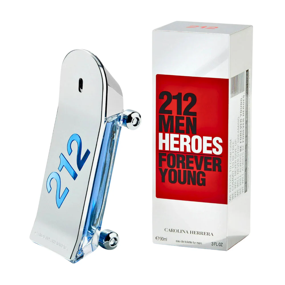 Carolina Herrera 212 Heroes Forever Young Men 90ml EDP